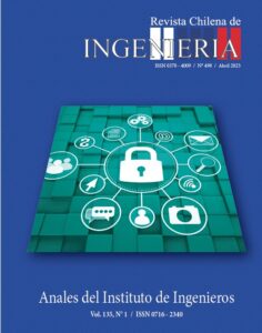 Revista Chilena de Ingeniería y Anales - abril 2023